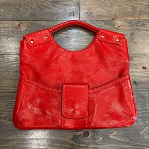 Lorelei Red Patent Leather Handbag
